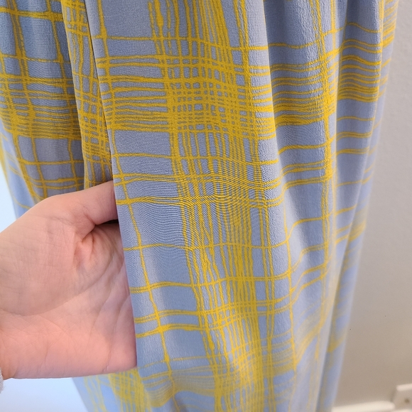 Anthro Maple Quilted Pastiche Silk Maxi Dress - Picture 6 of 11